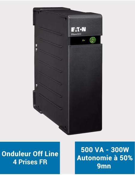 EATON Ellipse UPS ECO EL500FR 500VA 300W