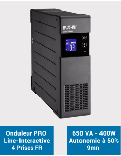 EATON Ellipse UPS PRO ELP650FR 650VA 400W