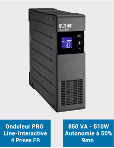EATON Inversor Elipse PRO ELP850FR 850VA 510W