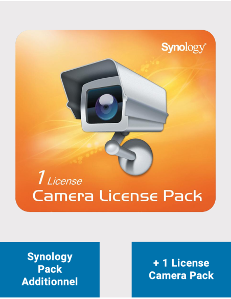 Synology Pack 1 license for additional cameras