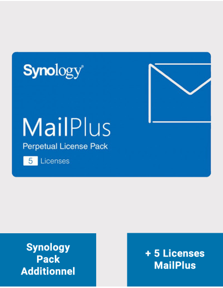 Synology Pack of 5 additional MailPlus licenses