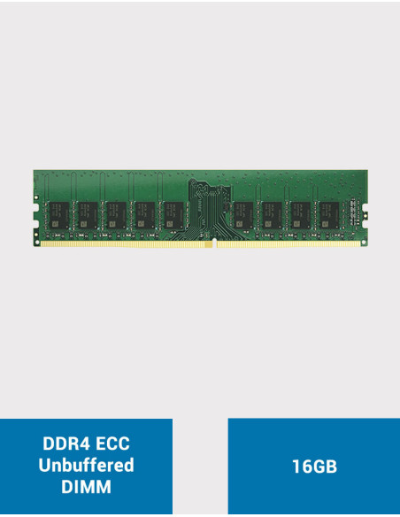 SYNOLOGY Memory expansion 16GB DDR4 ECC Unbuffered DIMM