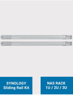 Synology Kit rails coulissants RKS-02 (Pour châssis 1U / 2U / 3U)