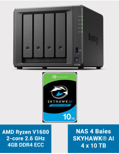 Synology DS923+ 4GB NAS Server SKYHAWK 40TB (4x10TB)