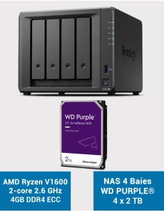 Synology DS923+ 4GB NAS Server WD PURPLE 8TB (4x2TB)