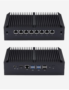 Firewall Q8x Celeron 3867U 8 ports GbE 8GB 120GB 2