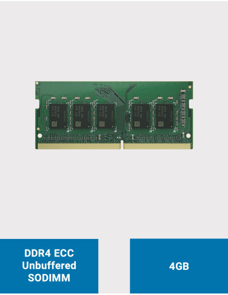 SYNOLOGY 8GB DDR4 ECC Unbuffered SODIMM Memory Expansion
