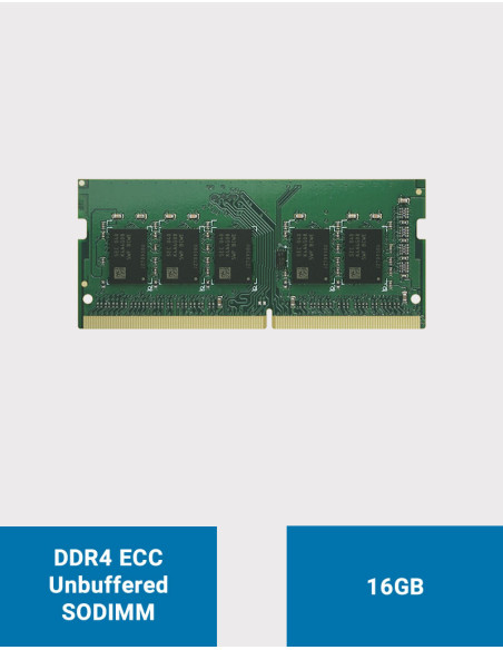 SYNOLOGY 16GB DDR4 ECC Unbuffered SODIMM Memory Expansion