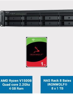 Synology RS1221+ NAS Rack Server IRONWOLF 8TB (8x1TB)