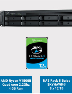 Synology RS1221+ Servidor NAS Rack SKYHAWK 96TB (8x12TB)