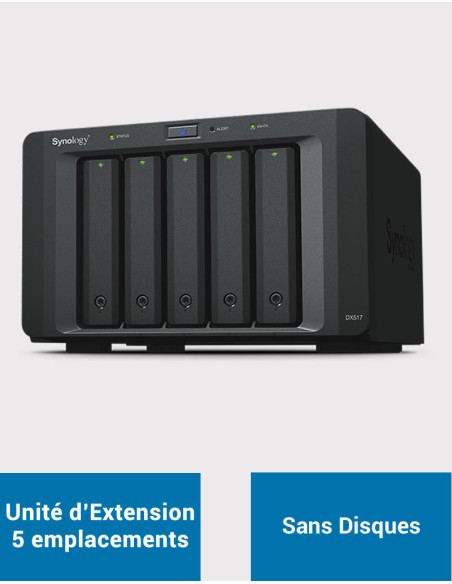 Synology DX517 5 bay expansion unit (Diskless)