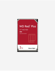 WD RED PLUS Disque HDD 3.5" 3To