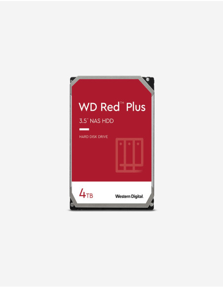 WD RED PLUS 4TB Unidad de disco duro de 3,5"
