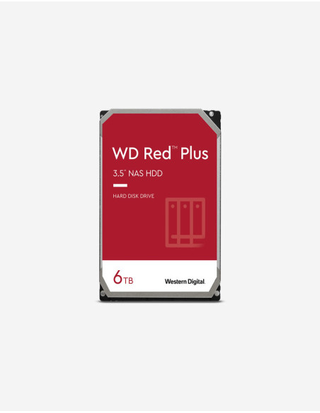 WD RED PLUS 6TB 3.5" HDD Drive
