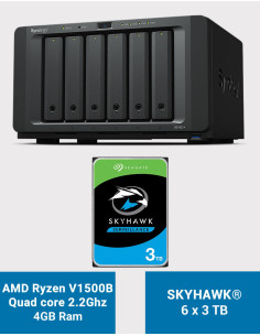 Synology DS1621+ NAS Server SkyHawk 18TB (6x3TB)