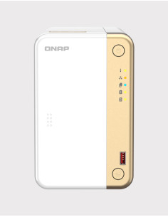 QNAP TS-262 4GB Servidor NAS 2 bahías (Sin discos) 2