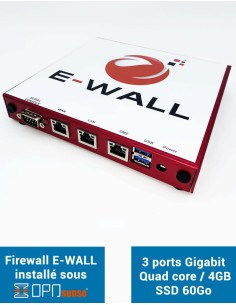 Firewall Appliance AP234 under OPNsense® 3 ports 4GB SSD 60GB