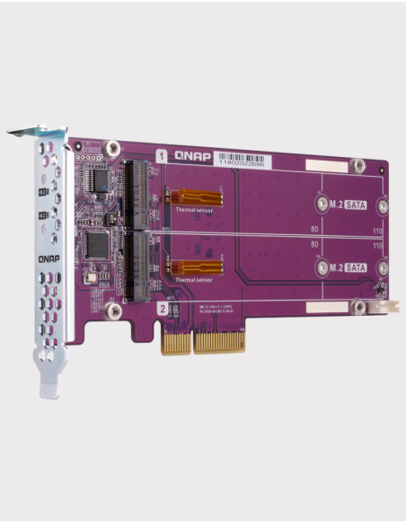 QNAP QM2-2S-220A Carte d'extension dual SSD M.2