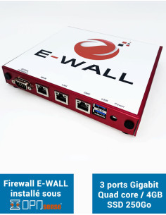 Firewall Appliance AP234 under OPNsense® 3 ports 4GB SSD 250GB