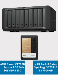 Synology DS1823xs+ NAS Server SAT5210 56TB (8X7000GB)