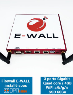 Firewall Appliance AP234 under OPNsense® 3 ports WIFI 4GB SSD 60GB