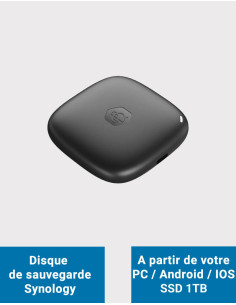 Synology BDS70 1TB Solid State Backup Drive for Mobile User