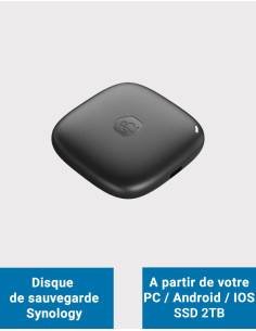 Synology BDS70 2TB Solid State Backup Drive for Mobile User