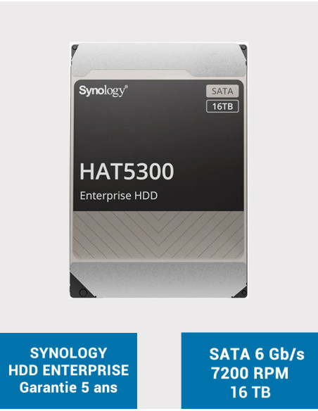 SYNOLOGY Disque HDD HAT5300 16To