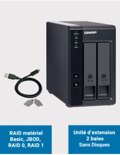 Qnap TR-002 2 Bay Expansion Unit (No Drives)